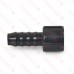 1/2" Barbed Insert x 1/2" Female NPT Threaded PVC Adapter, Sch 40, Gray