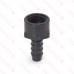 1/2" Barbed Insert x 3/4" Female NPT Threaded PVC Reducing Adapter, Sch 40, Gray