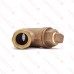 1/2” FPT Cast Brass Y-Strainer w/ Plug, Lead Free