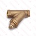 3/4” FPT Cast Brass Y-Strainer w/ Plug, Lead Free