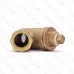 3/4” FPT Cast Brass Y-Strainer w/ Plug, Lead Free