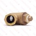 1” FPT Cast Brass Y-Strainer w/ Plug, Lead Free
