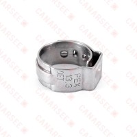 3/8” PEX Stainless Steel Cinch Clamps (100/bag)