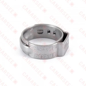 1/2” PEX Stainless Steel Cinch Clamps (100/bag)