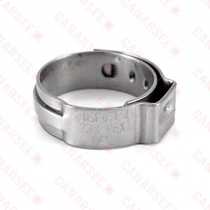 3/4” PEX Stainless Steel Cinch Clamps (50/bag)