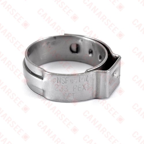 3/4” PEX Stainless Steel Cinch Clamps (50/bag)