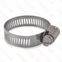 3/4" - 1-3/4", SAE 20, St. Steel Worm Gear Clamp