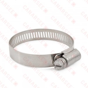 1-1/4" - 2-1/4", SAE 28, St. Steel Worm Gear Clamp