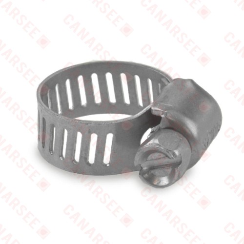 1/4" - 5/8", SAE 4, St. Steel Worm Gear Clamp