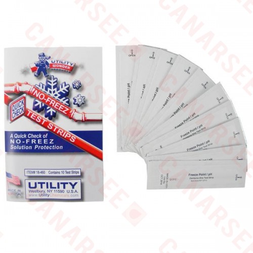 Utility Wonder 18-460 Anti-Freeze Test Kit, Utility, 10 Strips