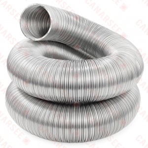 Z-Vent 4'' Flexible Aluminum Duct (Fresh Air Intake), sold by ft Z-Vent 4'' Flexible Aluminum Duct (Fresh Air Intake), sold by ft