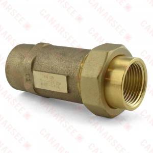 1UFX1F-700XL Zurn (Wilkins) 700XL - 1" FNPT x Union FNPT Dual Check Valve, Lead Free
