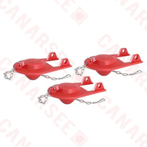 Korky 2" Universal Toilet Flapper, 3-Pack