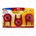 Korky 2" Universal Toilet Flapper, 3-Pack