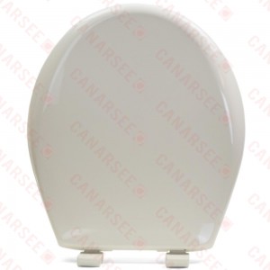 Bemis 200E4 (Biscuit/Linen) Premium Plastic Soft-Close Round Toilet Seat