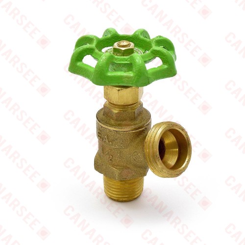 Matco-Norca 1/2” NPT Full Flow Boiler Drain Valve, Lead-Free