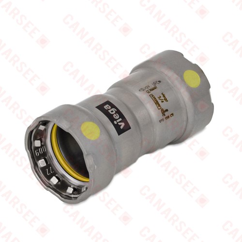 3/4" MegaPressG Coupling w/ Stop