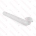 1-1/2" x 12", Slip Joint Waste Bend, White Plastic