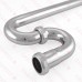 1-1/4" x 20-1/2" S-Trap, 17GA, Chrome Plated Brass
