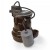 Automatic Sump Pump w/ Wide Angle Float Switch, 10' cord, 1/4HP, 115V