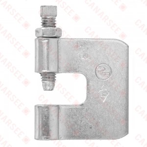 3/8” Galvanized Steel C-Clamp w/ Locknut