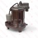 Automatic Sump/Effluent Pump w/ Piggyback Wide Angle Float Switch, 35'' cord, 1/3 HP, 115V