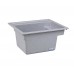 25" x 22" x 12.75" Vector Multi-Task Utility Sink, VariStone Fiberglass, Twilight