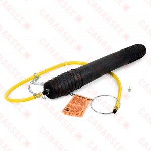 3" Extra Long Test-Ball Inflatable Pipe Plug w/ Extension Hose