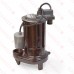 Liberty Pumps 283 1/2 HP Automatic Sump / Effluent Pump w/ Piggyback Wide Angle Float Switch, 110V ~ 120V, 10" cord