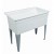 40" x 24" x 15" Utilatub BigTub Extra Large Laundry Sink/Tub, Single Compartment, Floor-Standing