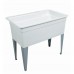 40" x 24" x 15" Utilatub BigTub Extra Large Laundry Sink/Tub, Single Compartment, Floor-Standing