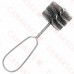 2" Copper Fitting Brush w/ Wire Handle