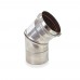 4" Z-Vent 45-Degree Elbow