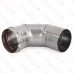 4" Z-Vent 90-Degree Elbow, Single Wall