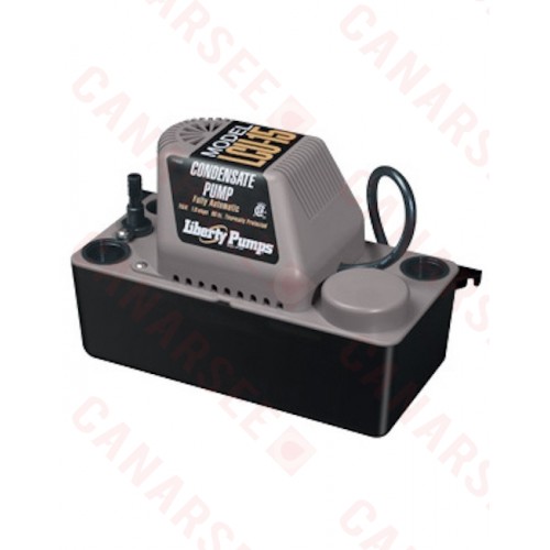 Liberty Pumps LCU-15S 1/50 HP Manual Condensate Removal Pump w/ Safety Switch, 110V ~ 120V, 6" cord