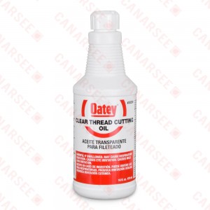 Clear Thread Cutting Oil (Hand Threading), 16 oz