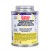 4 oz Medium-Body Blue Lava Primerless PVC Cement w/ Dauber, Extra Fast Set, Blue