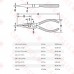 6” Long Nose Reach Pliers w/ Side Cutter