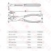 7” High Leverage Lap Joint Diagonal Cutting Pliers
