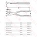 8” High Leverage Lap Joint Diagonal Cutting Pliers