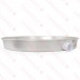 18" Aluminum Water Heater Pan, 1" PVC Adapter