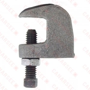 1/2” Black Top Beam Clamp w/ Locknut