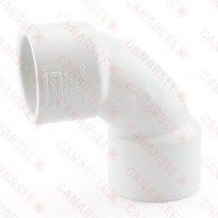 1-1/4" PVC (Sch. 40) 90° Sweep Elbow