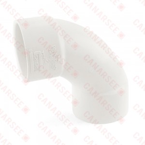 2" PVC (Sch. 40) 90° Sweep Elbow