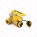 Webstone Valves 40612 1/2" Brass Ball Valve w/ Hose Drain, NPT Threaded, Full Port