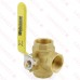 1” Threaded 3-Way Ball Valve, Full Port