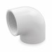 2" Barbed Insert x 2" Female NPT 90° PVC Elbow, Sch 40, Gray 2" Barbed Insert x 2" Female NPT 90° PVC Elbow, Sch 40, Gray