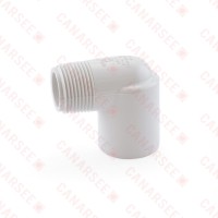 3/4" PVC (Sch. 40) Socket x MIP 90° Elbow