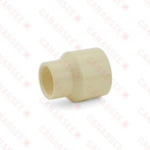 3/4" x 1/2" CPVC CTS Reducing Coupling (Socket x Socket)