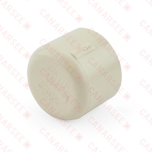 1/2" CTS CPVC Cap (Socket)